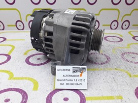 Alternador  Fiat Grand Punto 1.2 i 69 Cv de 2010 - Ref OEM : MS1022118471